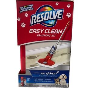 Ergonomic Resolve Easy Clean Pet Expert Carpet Brush Foam Kit Odor Stop Pet Hair